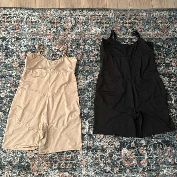 Cacique Open-Bust Thigh Shaper - BLACK - Picture 5 of 5